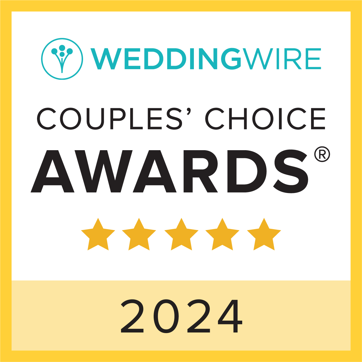 WeddingWire Couples Choice 2024